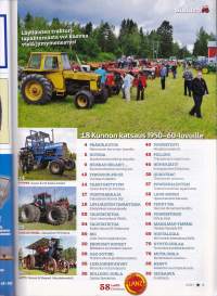 Tractor power N:o 6 / 2013. Suomen kovin traktorilehti.  12 Mutajuhlasivua! . Katso sisällysluettelo