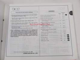 Honda Generator EM4500SX, EM5000SX, EM4500X, EM5000X, EB4500X, EB5000X, EG4500X, EG5000X Parts catalogue 5  -varaosaluettelo