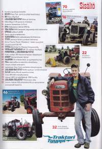 Tractor power N:o 4 / 2009. Suomen kovin traktorilehti. 5 traktorin diesel-kisa. | Ursuksen pellin alla raaka V8!| 46 Nuffield ja MF 35 urheasti vastakkain.