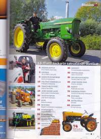 Tractor power N:o 9 / 2013. Suomen kovin traktorilehti. Steyer 180A. 15 John Deere -sivua