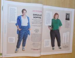Suuri Käsityö N:o 8 2024 kaava-arkki mukana