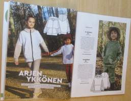 Suuri Käsityö N:o 8 2024 kaava-arkki mukana