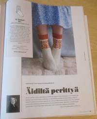 Suuri Käsityö N:o 8 2024 kaava-arkki mukana