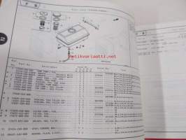 Honda Generator EX650, EG550, EG650, EM650, ED400  Parts catalogue 7  -varaosaluettelo
