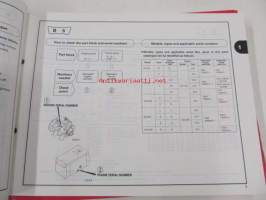 Honda Generator EX10D, EX12D, EX15D, EXT12D, EXT15D  Parts catalogue 4  -varaosaluettelo