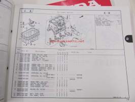 Honda Generator EX10D, EX12D, EX15D, EXT12D, EXT15D  Parts catalogue 4  -varaosaluettelo