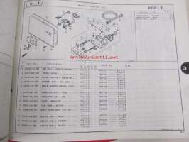 Honda Generator EX10D, EX12D, EX15D, EXT12D, EXT15D  Parts catalogue 4  -varaosaluettelo