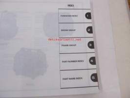 Honda Generator EX650, EG550, EG650, EM650, ED400  Parts catalogue 7  -varaosaluettelo