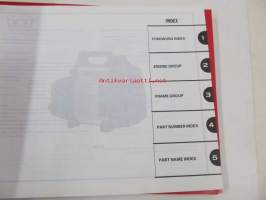 Honda Generator EX350, EX500  Parts catalogue 4  -varaosaluettelo
