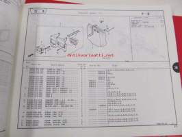 Honda Generator EX350, EX500  Parts catalogue 4  -varaosaluettelo