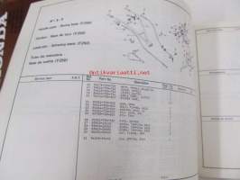Honda Tiller F200, F250  Parts catalogue 2 -varaosaluettelo