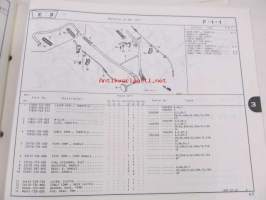 Honda Tiller F401K2, F501K2, K3, F502, F510K3, K4, F560K3, K4  Parts catalogue 4 -varaosaluettelo