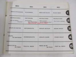 Honda Tiller F300 Parts catalogue 1 -varaosaluettelo