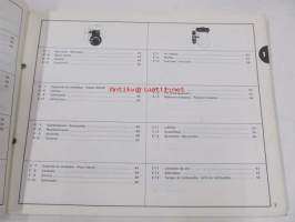 Honda Tiller F300 Parts catalogue 1 -varaosaluettelo