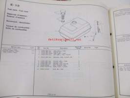 Honda Tiller F300 Parts catalogue 1 -varaosaluettelo
