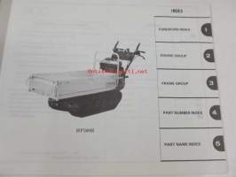 Honda Power Carrier HP500H, K1 Parts catalogue 3  -varaosaluettelo