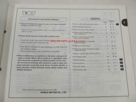 Honda Power Carrier HP400, K1, K2, K3 Parts catalogue 5 -varaosaluettelo