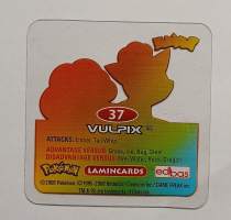 Pokemon lamincards 37 Vulpix