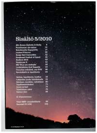 MOBILISTI  n:o 5 / 2010. Lehti vanhojen autojvalokuvia jne.en harrastajille.  Henkilö autoista kilpa-autoihim, lentokoneista moottori pyöriin tietoa,