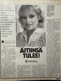 Apu 1982 nro 34, Marion Rung, Kirsi Rautiainen, Tarja Paijari, Kalevan kisat, Rainer Lehtinen, Lasse Mårtenson