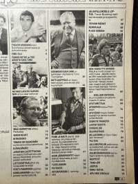 Apu 1982 nro 35, Keke Rosberg, Yvonne, Sylvi Salonen, Maippi ja Marita, Trevor Brooking, Mikko Perkoila, Toivo Tuomainen