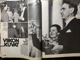 Apu 1982 nro 44, Merja Varvikko, Mauno Koivisto, Johannes Virolainen, Urho Kekkonen, Vigdís Finnbogadóttir, Videoextra