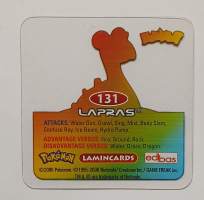 2005 Edibas Pokemon Lamincard 131 Lapras