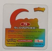 2005 Edibas Pokemon Lamincard 79 Slowpoke