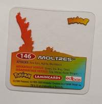 Pokemon lamincards 146 Moltres