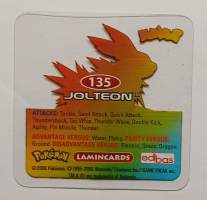 Pokémon Lamincards 135 Jolteon (Edibas, 2005)