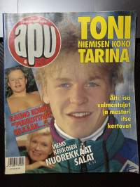Apu 1992 nro 4, Toni Nieminen koko tarina, Rauno Korpi, Vieno Kekkonen