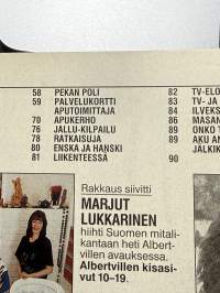 Apu 1992 nro 7, Hannele Pokka, Marjut Lukkarinen, Toni Nieminen