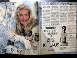 Apu 1992 nro 9, Tanja Vienonen ja Simon, Jari Isometsä, Matti Nykänen ensikeikka