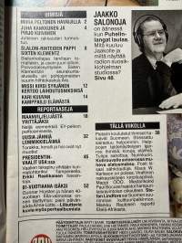 Apu 1992 nro 12, Kirsi Syrjänen, Juha Kankkunen, Julia Kanerva, 81-vuotiaana isäksi