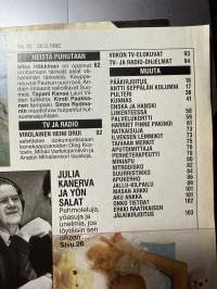 Apu 1992 nro 12, Kirsi Syrjänen, Juha Kankkunen, Julia Kanerva, 81-vuotiaana isäksi