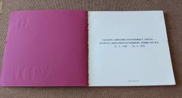 Valtion diplomi-insinöörien liitto - Statens diplomiinenjörers förbund r.y. 23.5.1945 - 23.5.1975
