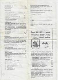 PO-PAL kommandiittiyhtiö Varmuus.ja erikoistuotteiden hinnasto 1.1.1969