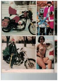 Biker N:o 189, Decenber 2000. Monenlaisia moottori pyöriä , pitkien matkojen ajoja .Tai vain paikallaan pysyen ,telttaillen tms. Tietoa pyöristä ja varustuksista