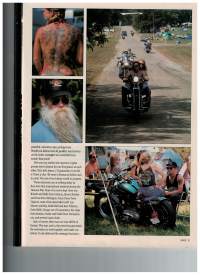 Biker N:o 174, septenber 1999. Moottori pyörä väen tapahtumia, muuten vain suurella joukolla ajelua ym. kokoontumisia. Tietoa sekä pyöristä että varusteista.
