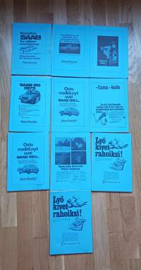 Lapin tutkimusseura vuosikirjat 1970-1979 (10 kirjaa)