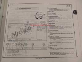 Honda Tiller F340, F340K1, F340K2, F360K2, F360K3, F360K4, F360K5 Parts catalogue 4 -varaosaluettelo