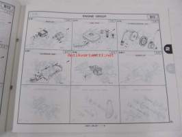 Honda Tiller F340, F340K1, F340K2, F360K2, F360K3, F360K4, F360K5 Parts catalogue 4 -varaosaluettelo