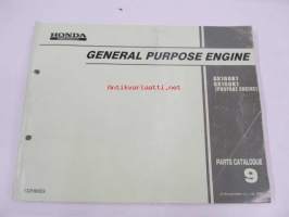 Honda General purpose engine GX160K1, GX160K1 (Propane engine) Parts catalogue 9 -varaosaluettelo