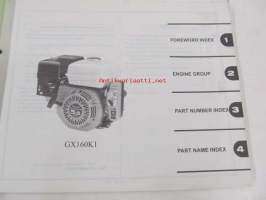 Honda General purpose engine GX160K1, GX160K1 (Propane engine) Parts catalogue 9 -varaosaluettelo