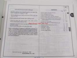 Honda General purpose engine GX160K1, GX160K1 (Propane engine) Parts catalogue 9 -varaosaluettelo