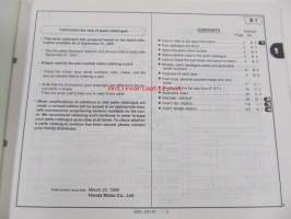 Honda General purpose engine GX200, GX200 (Propane engine) Parts catalogue 5 -varaosaluettelo