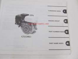 Honda General purpose engine GX120K1 Parts catalogue 8 -varaosaluettelo