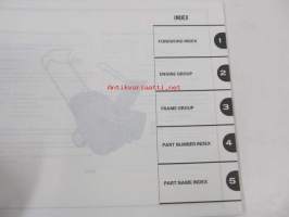 Honda Snow thrower HS521, HS521K1, HS621 Parts catalogue 4 -varaosaluettelo