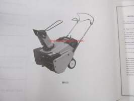 Honda Snow thrower HS521, HS521K1, HS621 Parts catalogue 4 -varaosaluettelo