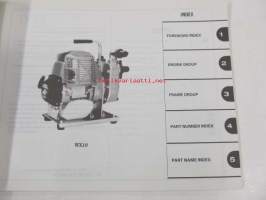 Honda Water pump WX10 Parts catalogue 2 -varaosaluettelo